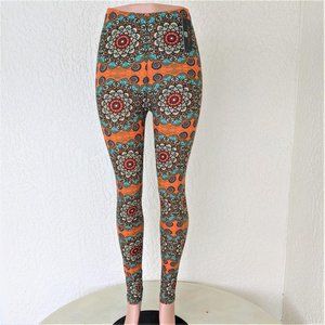 COMFY LEGGINGS Ultra Soft Printed Brushed Capri-Full Length